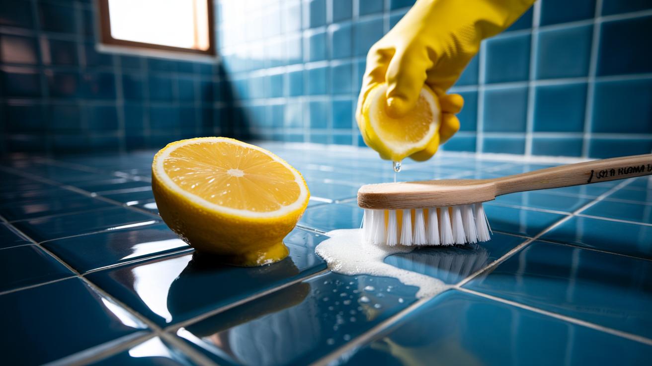 Whiten Tile Grout with Lemon: How citric acid works miracles in 5 minutes